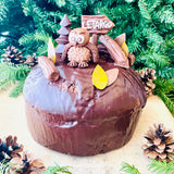 PANETTONE GRANDE AL CIOCCOLATO DECORATO