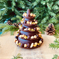 ALBERO CIOCCOLATO NATALE ( con frutta secca )